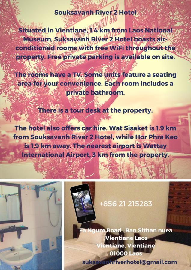 Suksavanh River 2 Hotel Ban Nongdouang Exterior photo